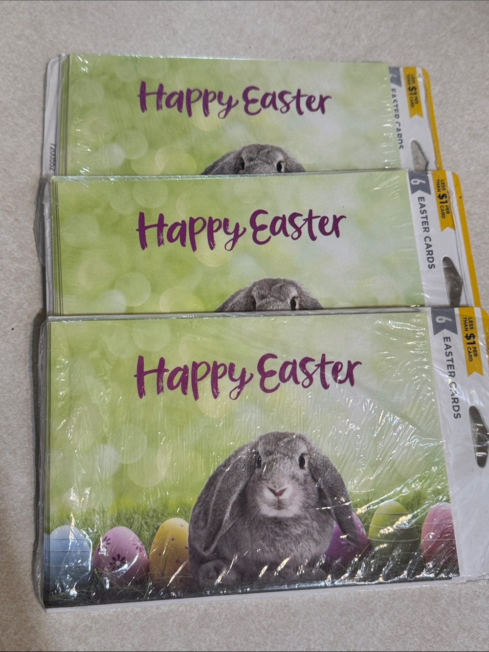 American Greetings Happy Easter Cards with Envelopes - 18 total